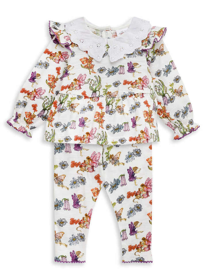 BRODERIE CORD SET - GARDEN FAIRY