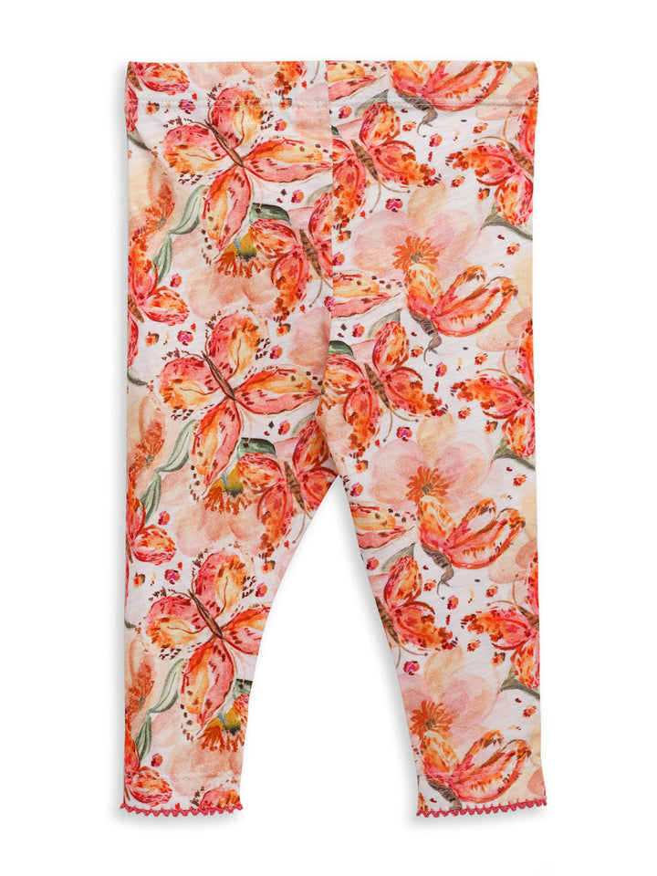 BRODERIE CORD SET - BUTTERFLY