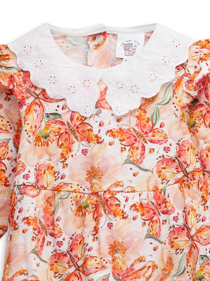 BRODERIE CORD SET - BUTTERFLY