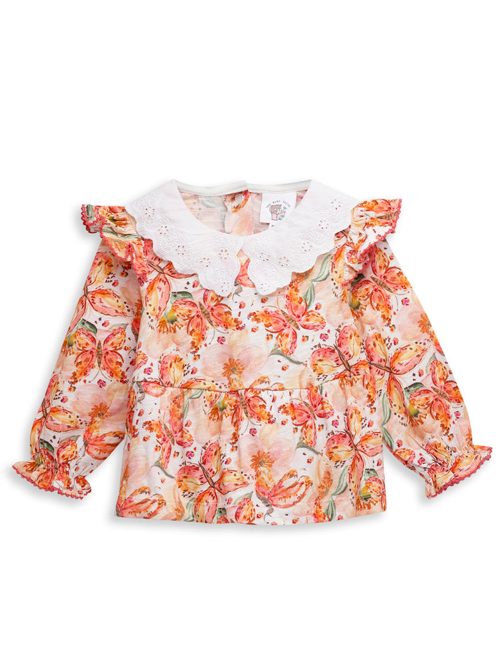 BRODERIE CORD SET - BUTTERFLY