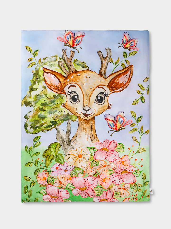 Bambi - AC comforter for newborns, made from 100% Egyptian cotton. Feels like a cloud, ensuring ultimate coziness