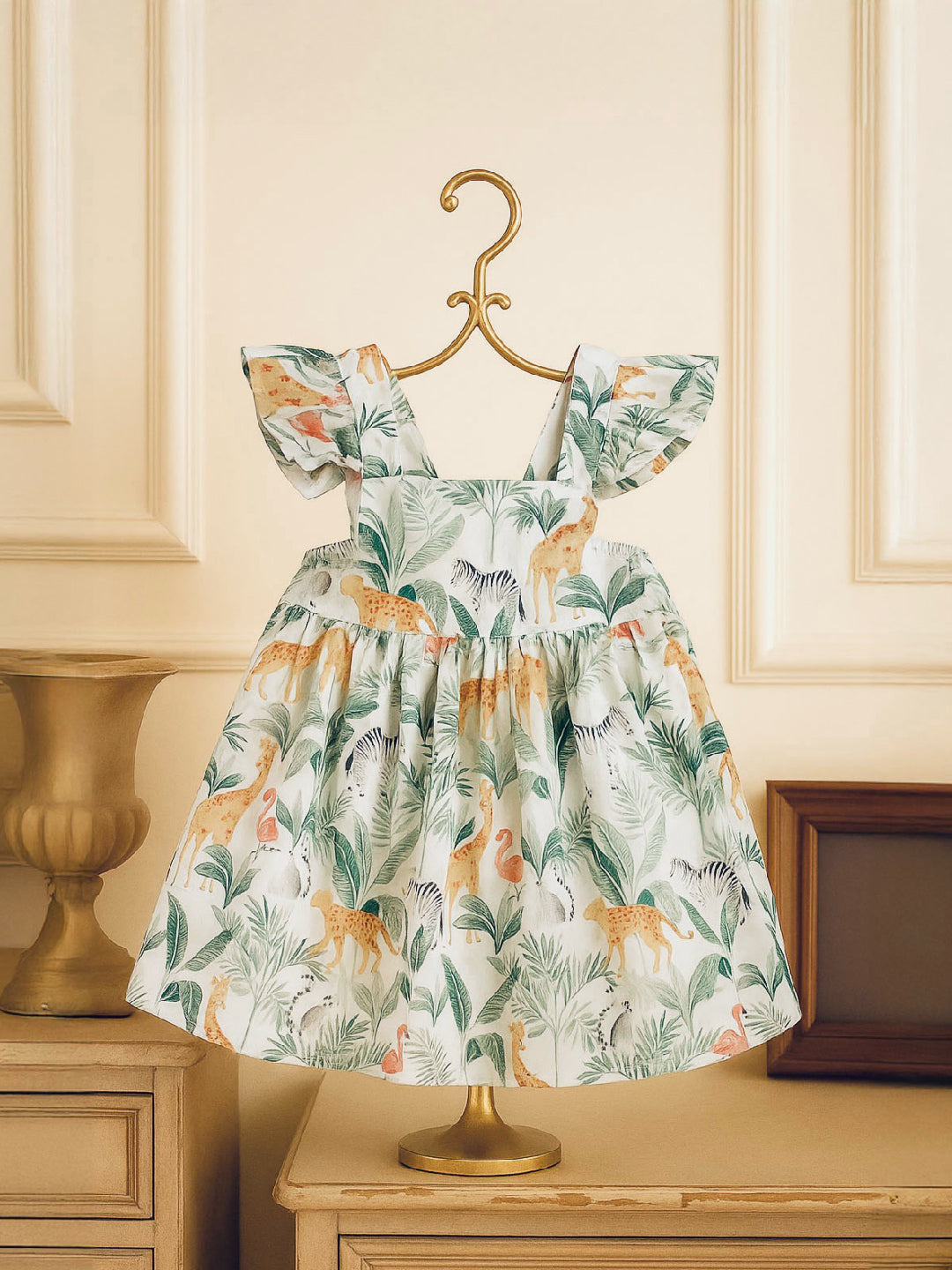 Girl's Animal Printed Frock