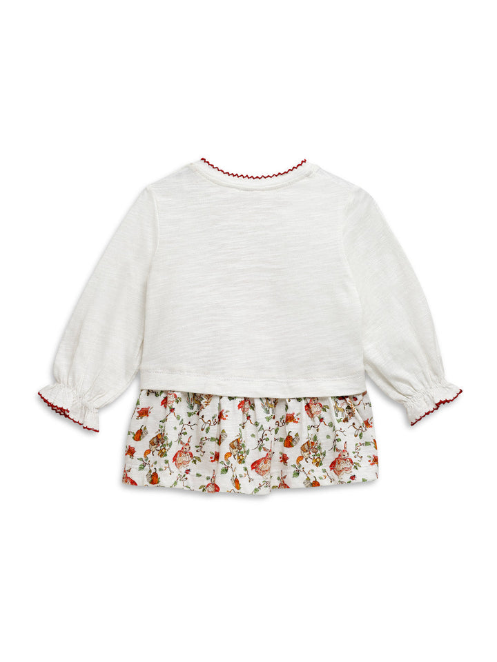 PEPLUM CO-ORD SET-RED RIDING HOOD