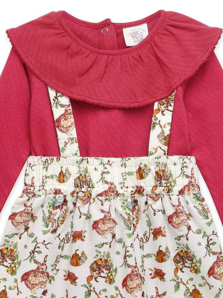 SKATER SKIRT CORD SET - RED RIDING HOOD ZOOM