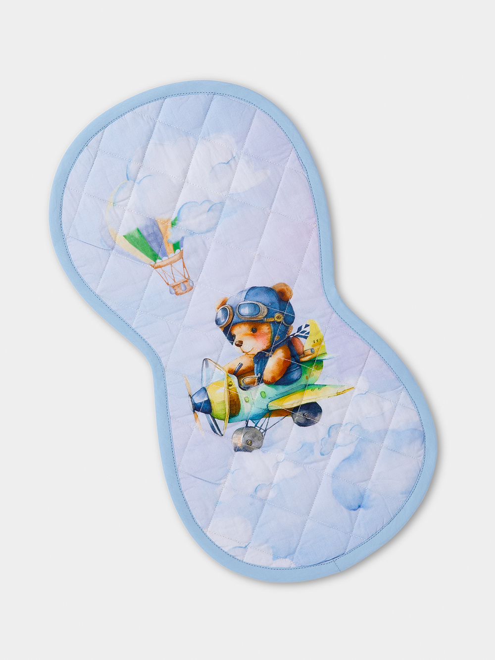 Spit ups made stylish with our adorable Teddy's Dream Fly Burp Cloth, made with the softest and super absorbent high-quality Egyptian cotton, designed to be gentle on your baby's delicate skin.