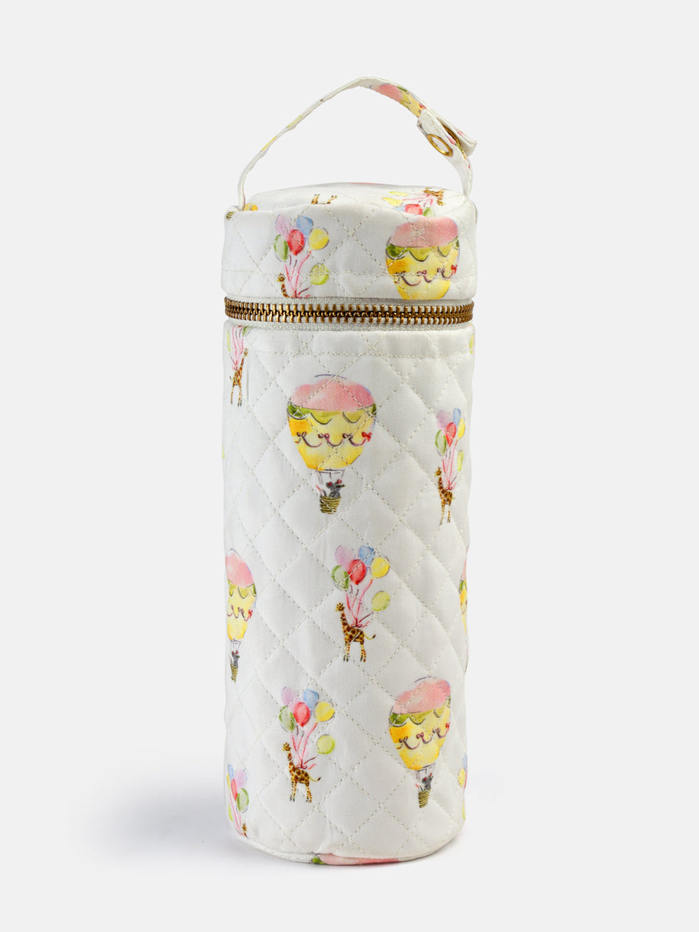 Carnival Carousel White Bottle Cover - Large for the feeding journey of your baby
