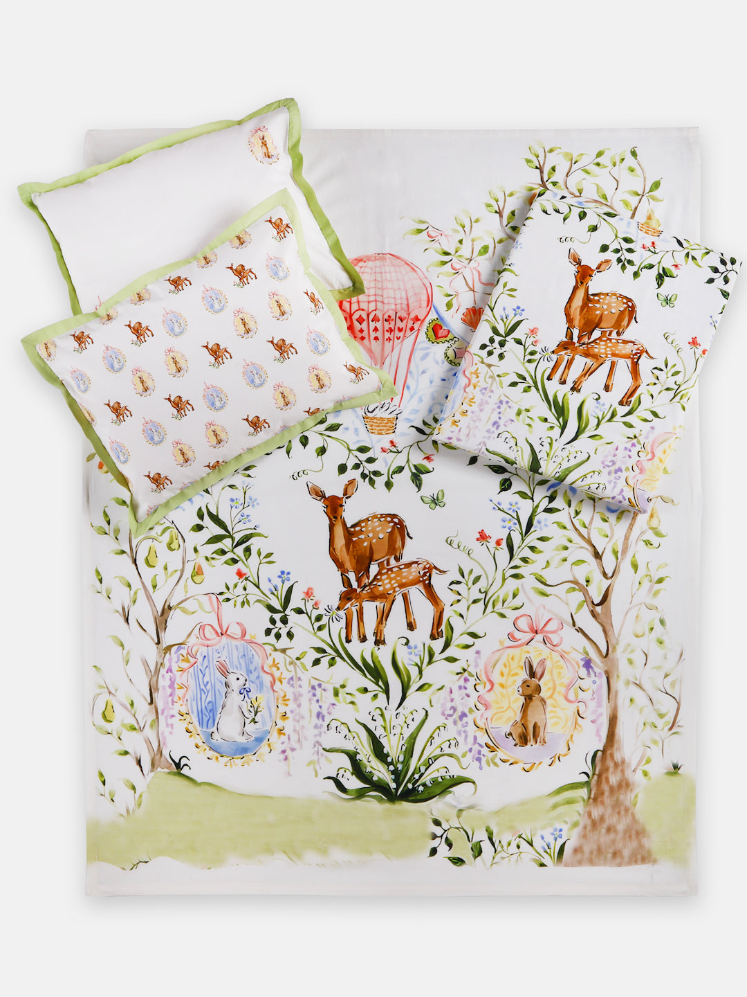 BEDDING SET PACK OF (ENCHANTED DEER)