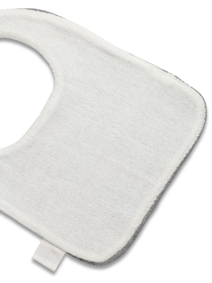Zebra Knitted Bib