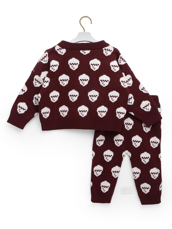 Nuts Christmas Co-Ord Set Back