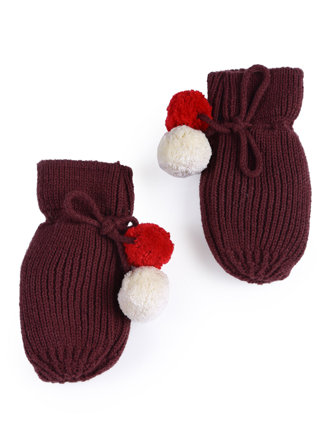 Nuts Christmas Mittens front