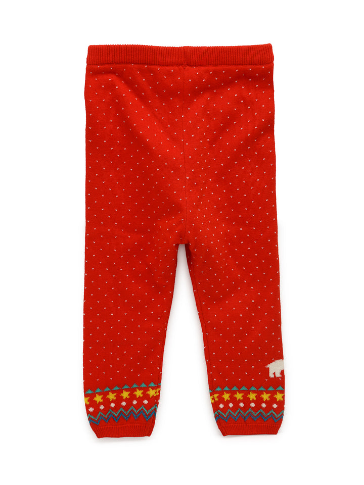 Polar Bear Christmas Bottom Back