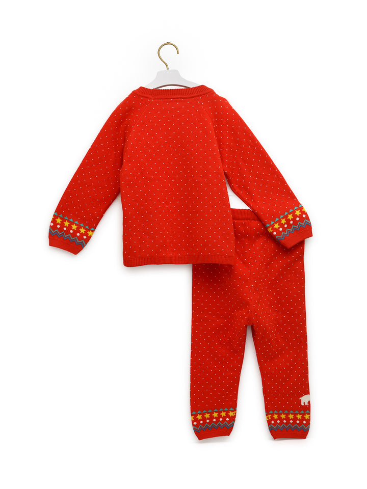 Polar Bear Christmas Set Back