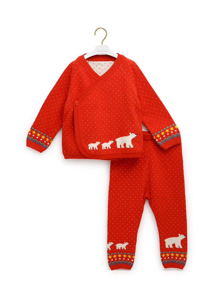 Polar Bear Christmas Set front