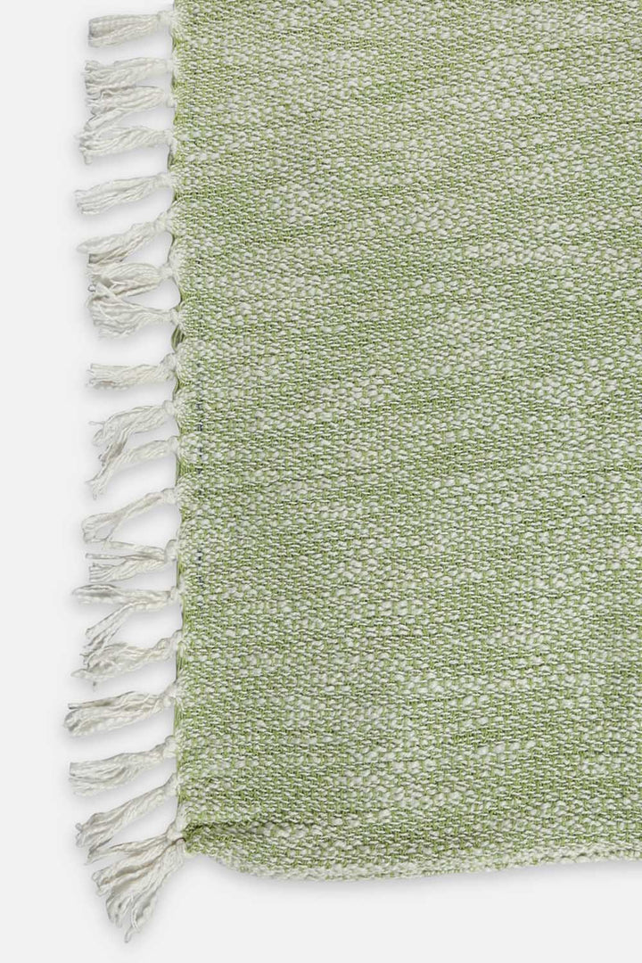 FEEDING Cotton Throws - green