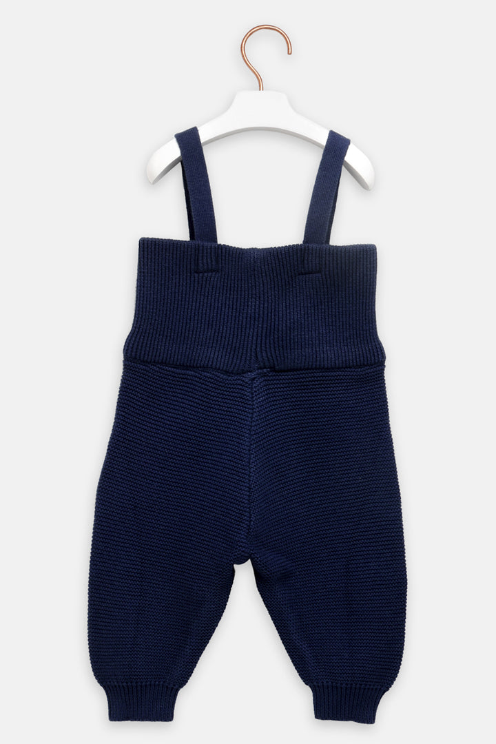 Jump & Play Knitted Romper - navy