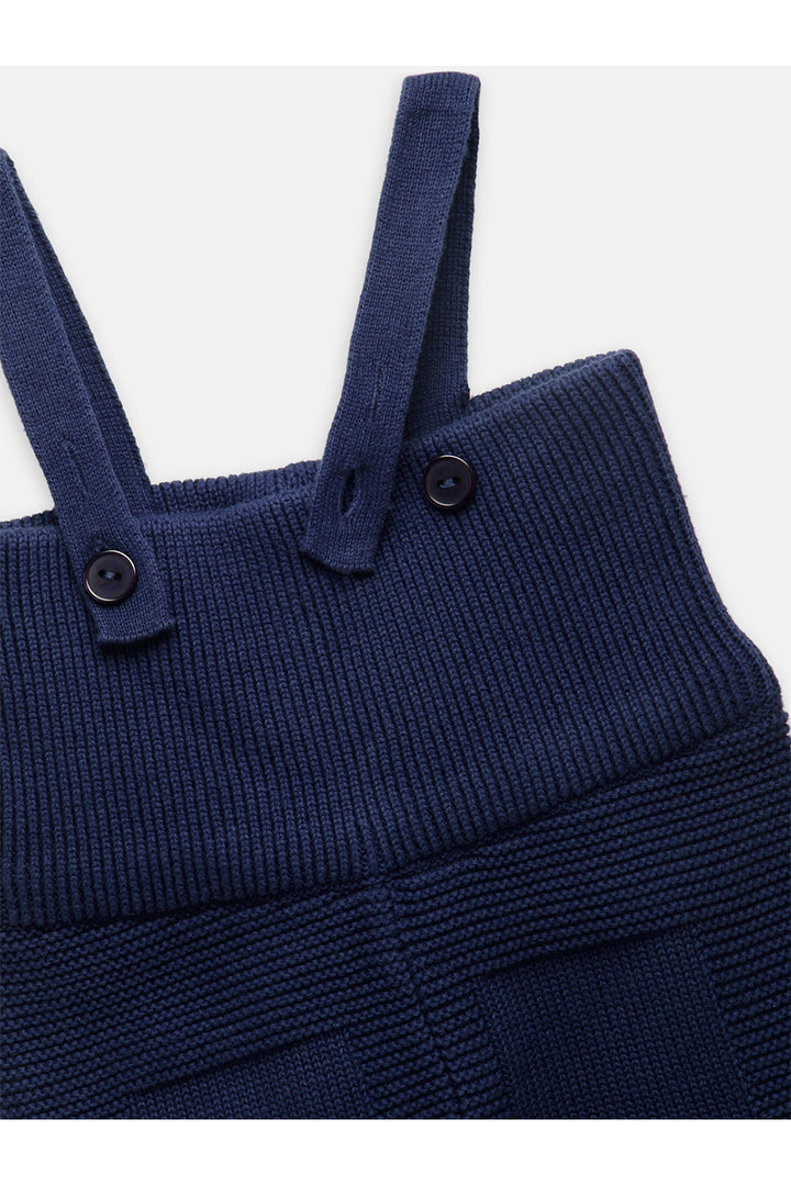 Jump & Play Knitted Romper - navy