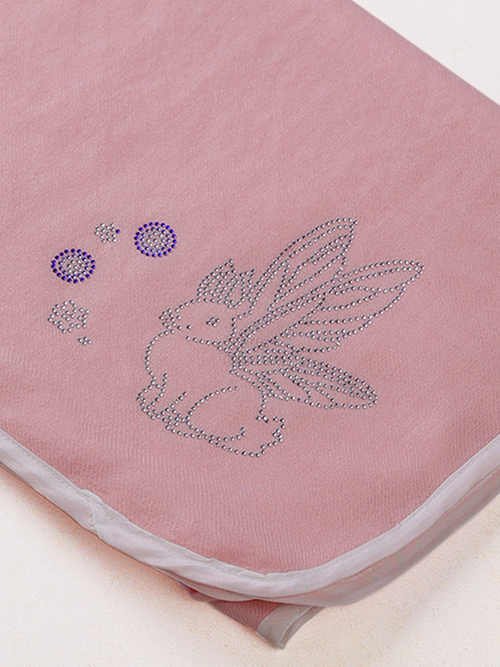 Blush Bunny Baby Blanket