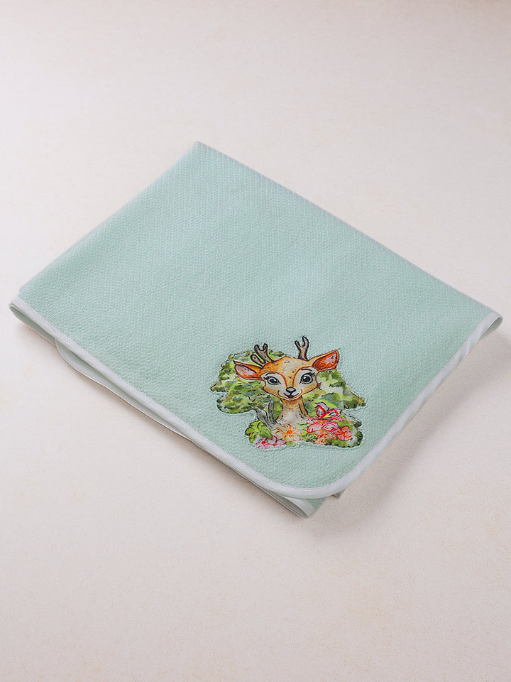 Bambi Patch Baby Blanket