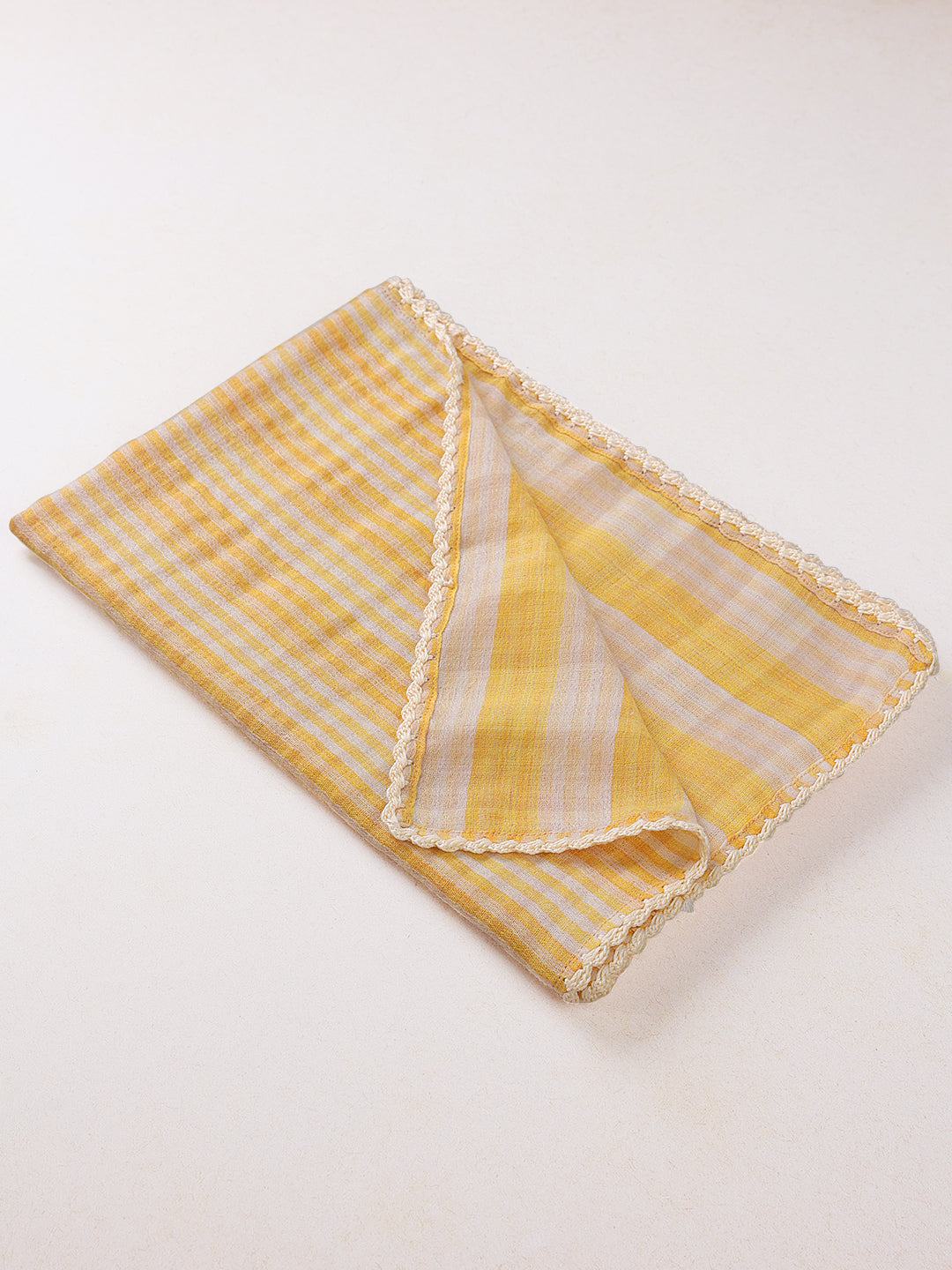 Reversible Sunny Wool Baby Blanket