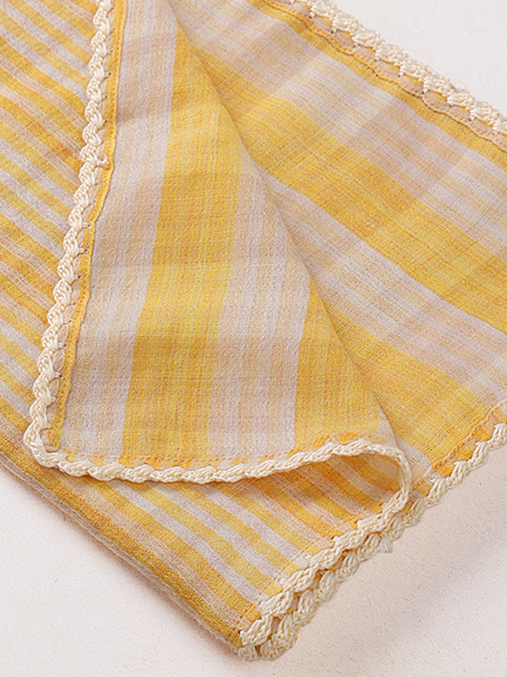 Reversible Sunny Wool Baby Blanket