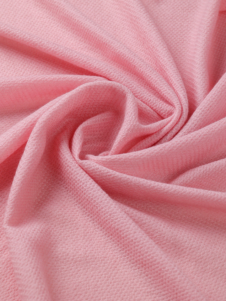 Blush Bunny Patch Baby Blanket