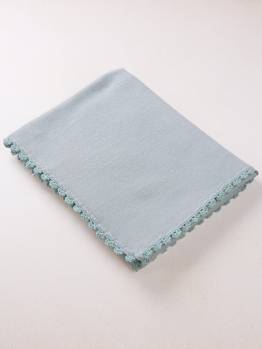 Pure Cashmere Blue Baby Blanket