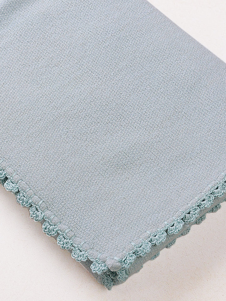 Pure Cashmere Blue Baby Blanket