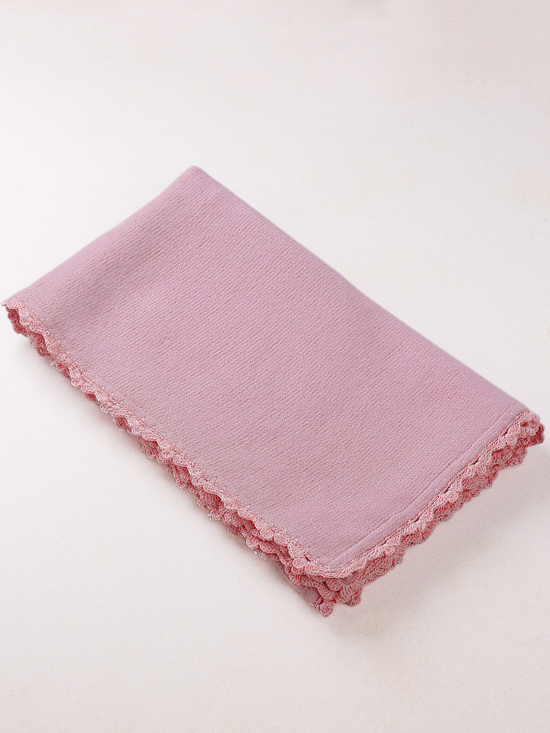 Pure Cashmere Pink  Baby Blanket