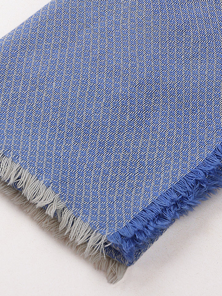 Blue Cashmere Baby Blanket
