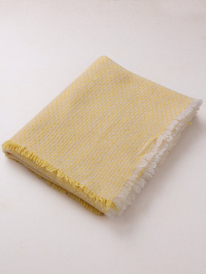 Yellow Cashmere Baby Blanket
