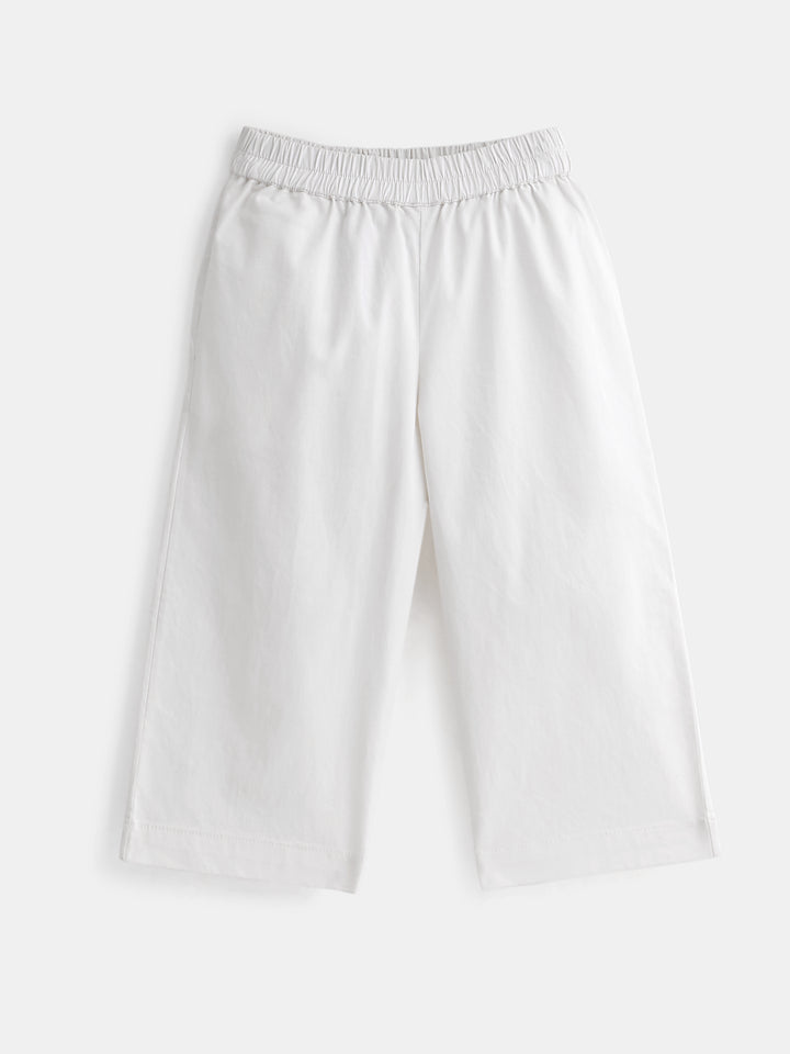 Boy's Kurta Pyjama Set in White - Little Elephant