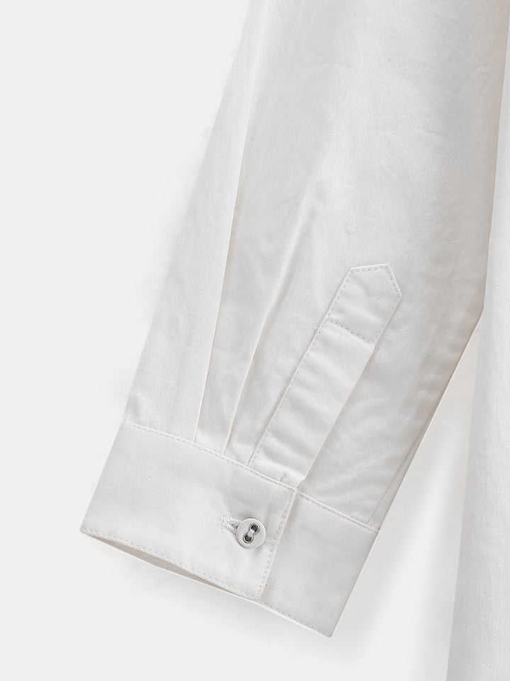 Boy's Kurta Pyjama Set in White - Little Elephant