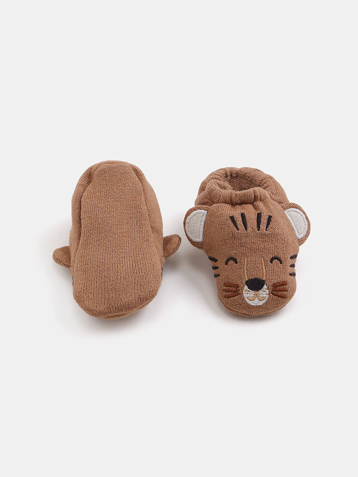 Baby Booties - Little Leo