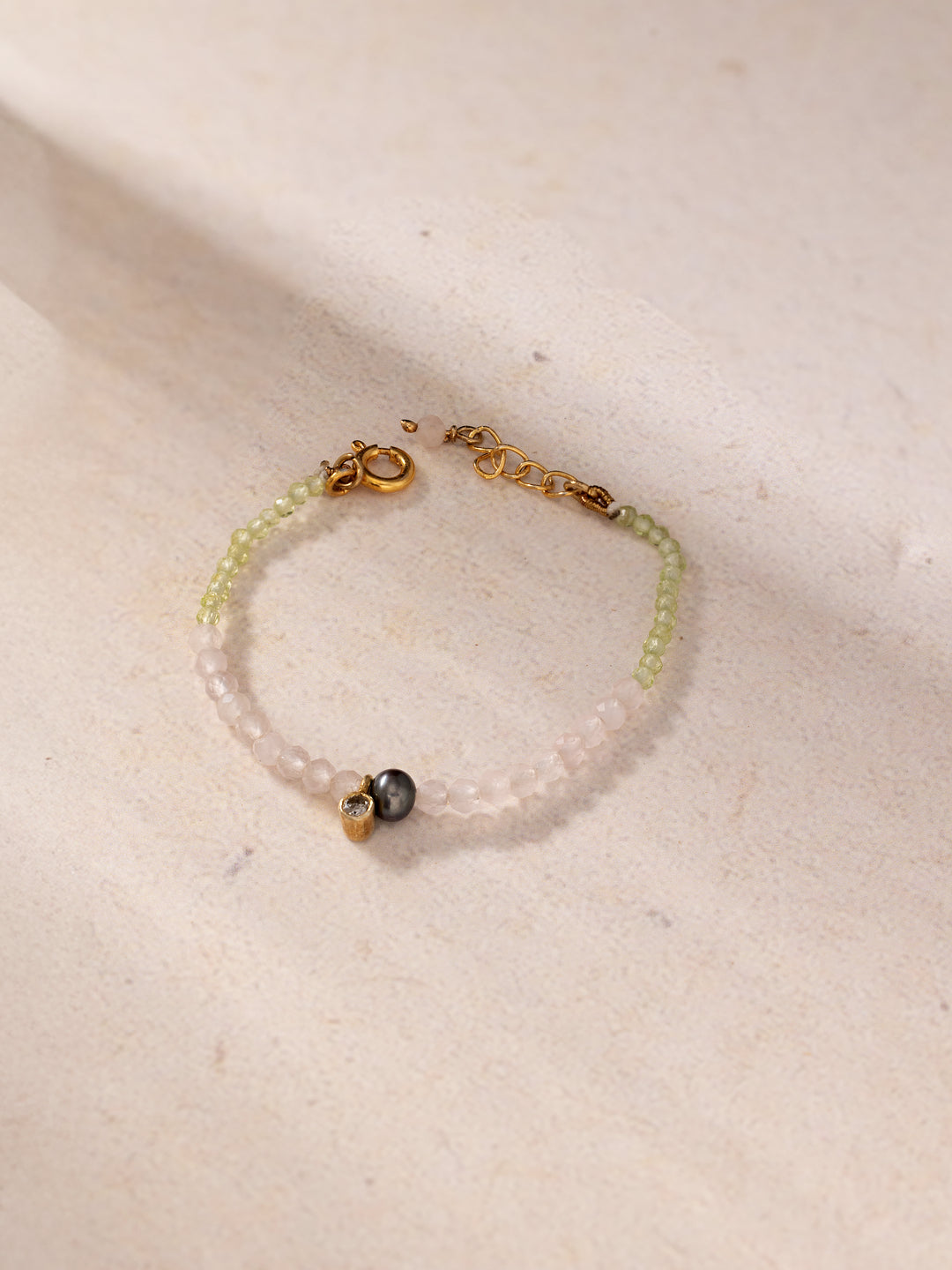 October Birthstone Baby Bracelet