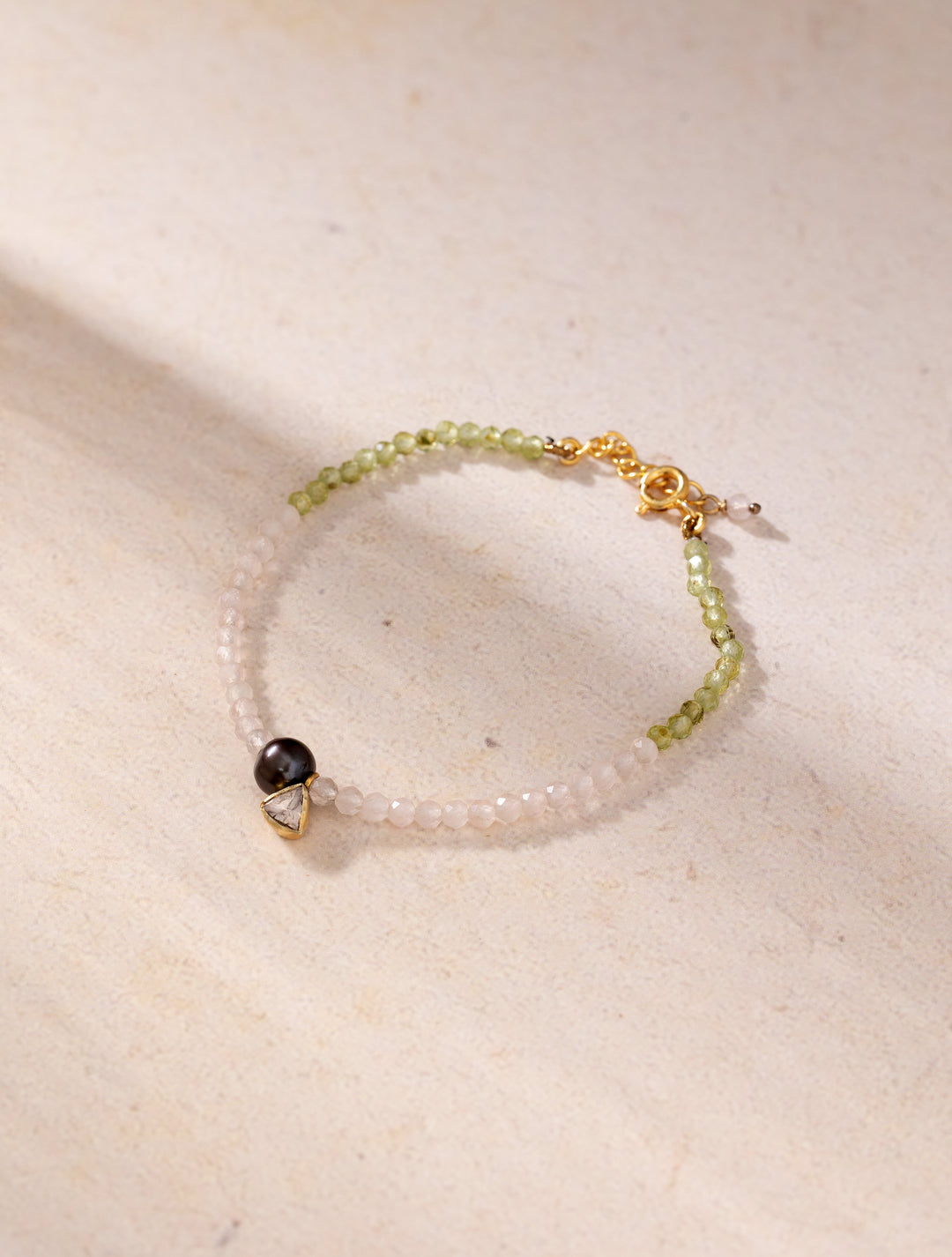 October Birthstone Mom Bracelet