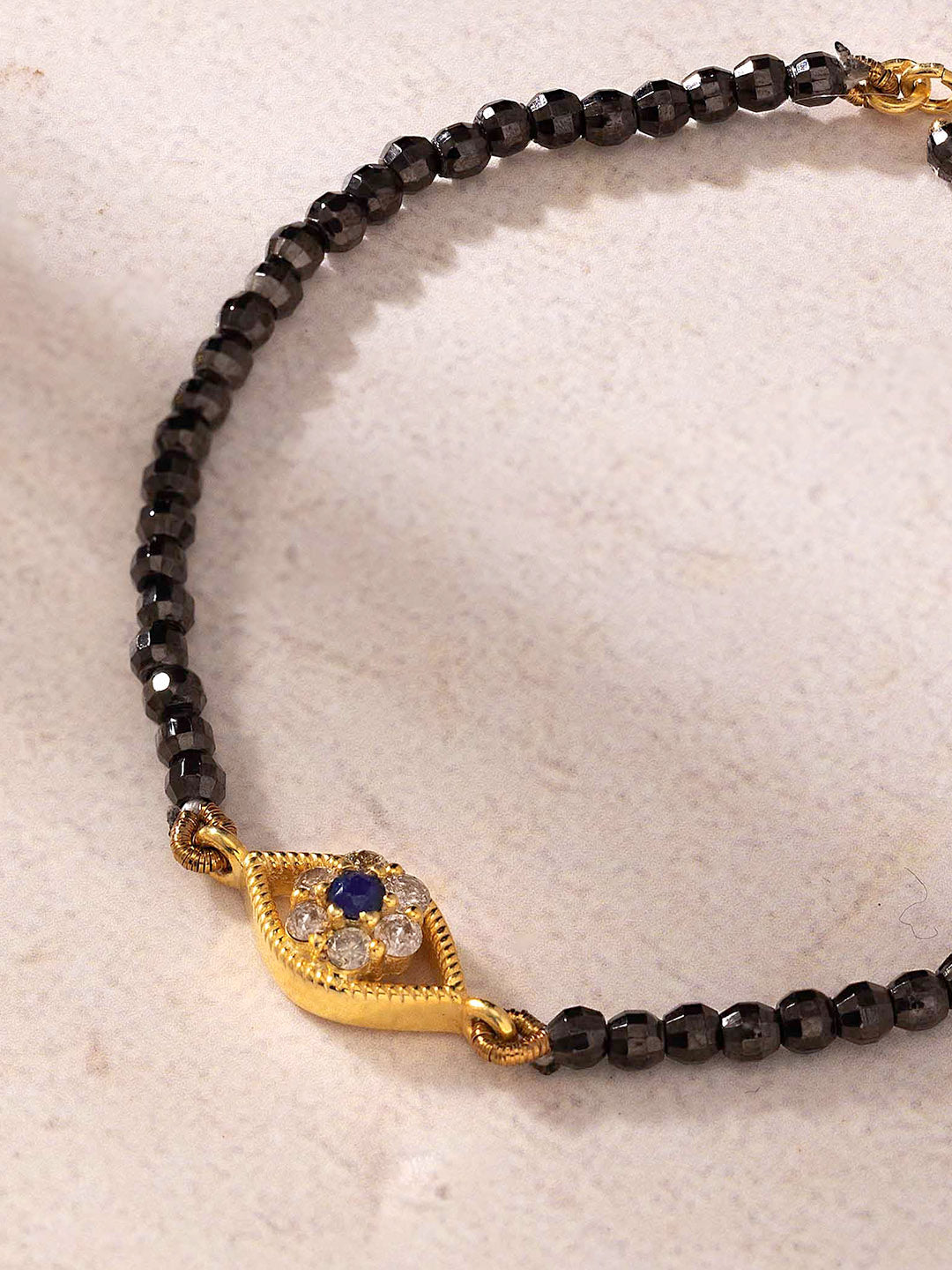 14KT Gold Evil Eye Bracelet – Baby Bracelet