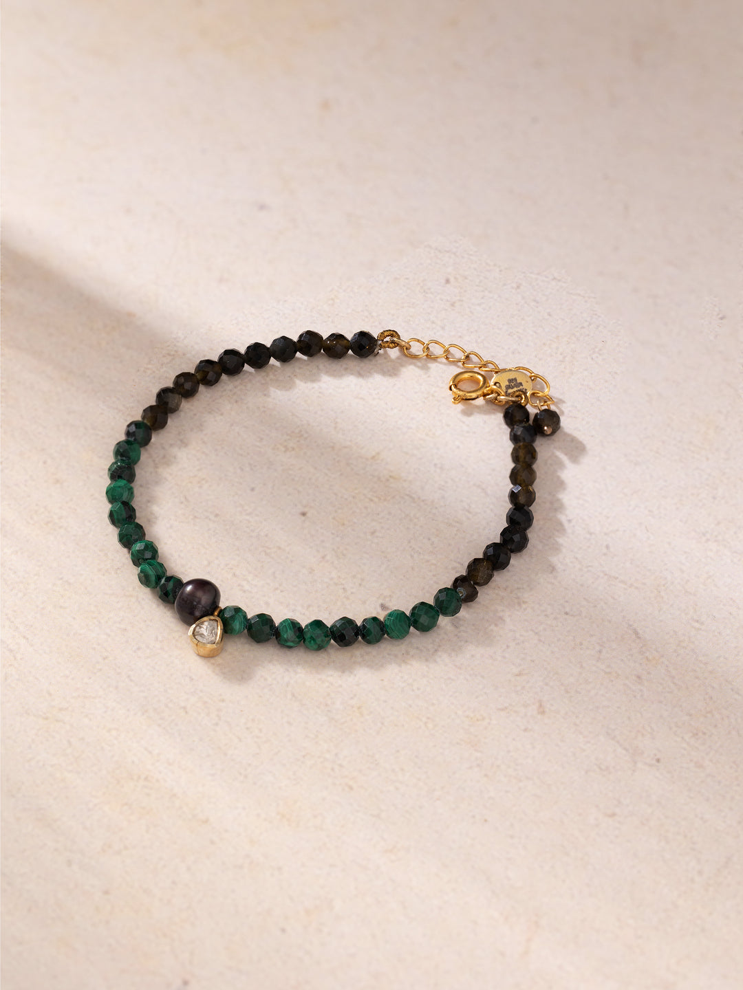 December Birthstone Mom Bracelet