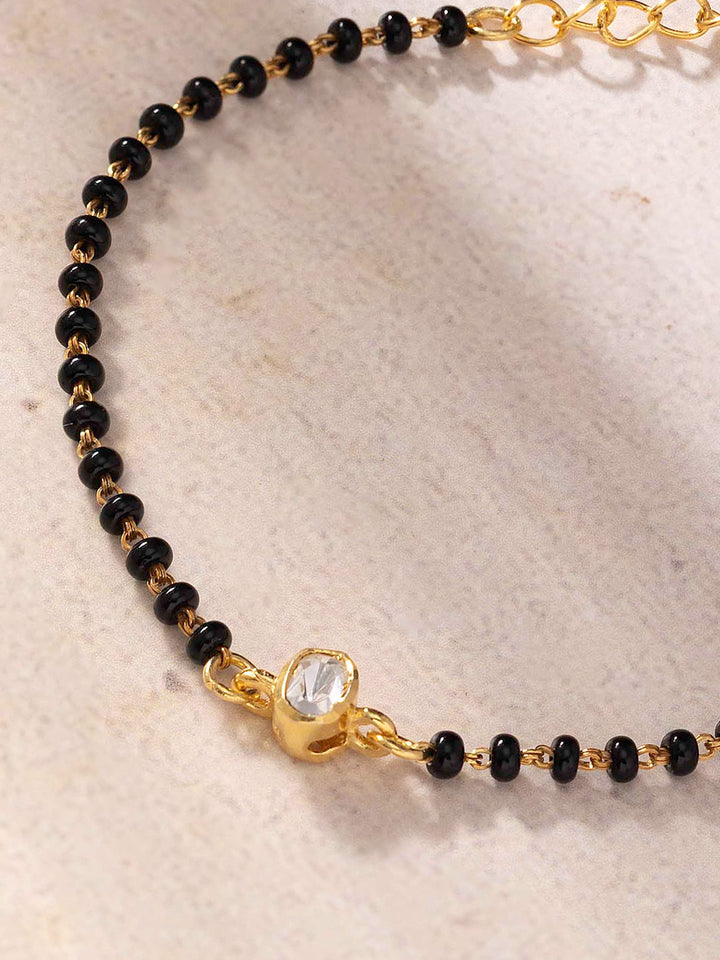 Evil Eye Polki Diamond - Mom Bracelet