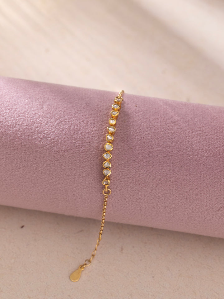 Petite Polki Diamond Baby Bracelet