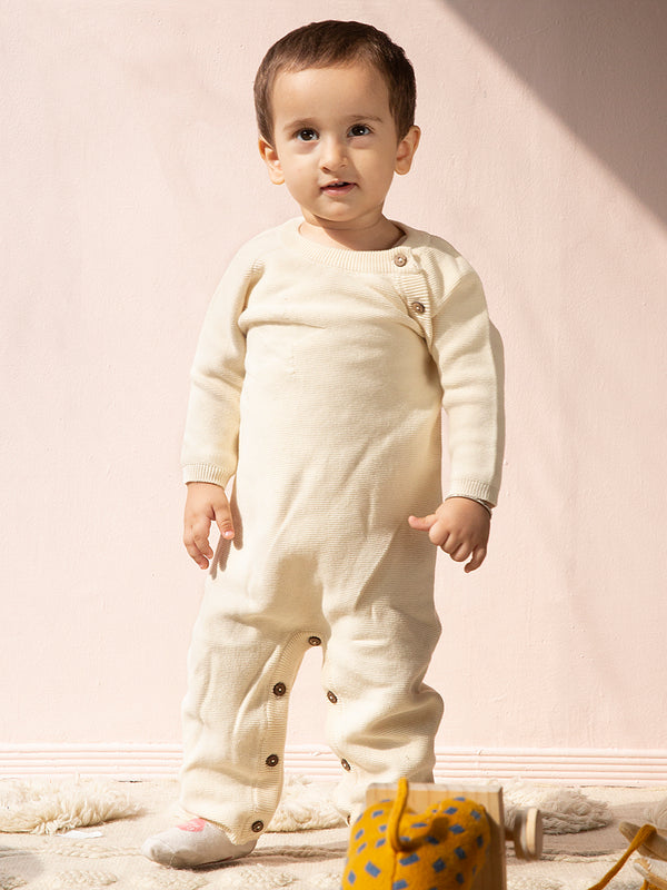 Off-White Knitted Star Bodysuit