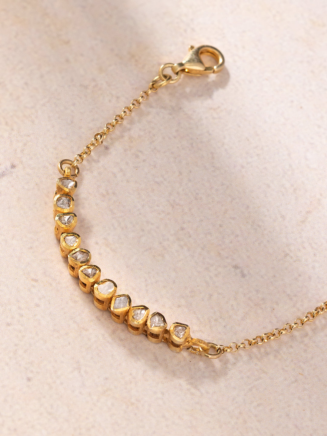 Petite Polki Diamond Baby Bracelet