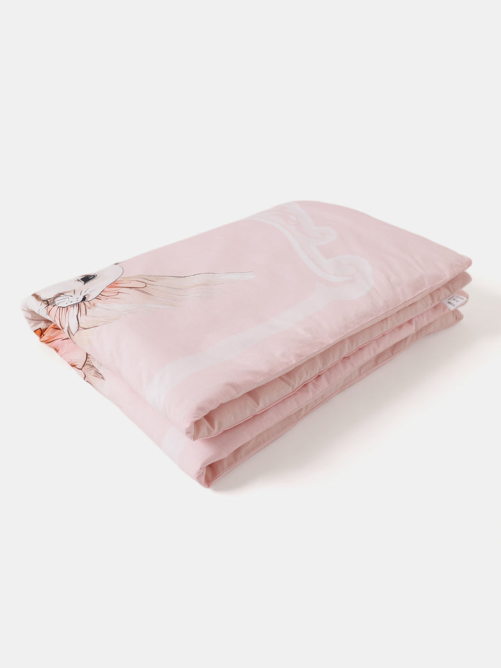 AC Comforter for Newborn Baby | Lightweight - Blush Bunny