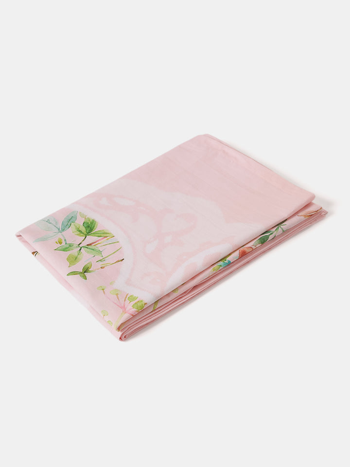 Blush Bunny Bedsheet Set with Pillow Covers