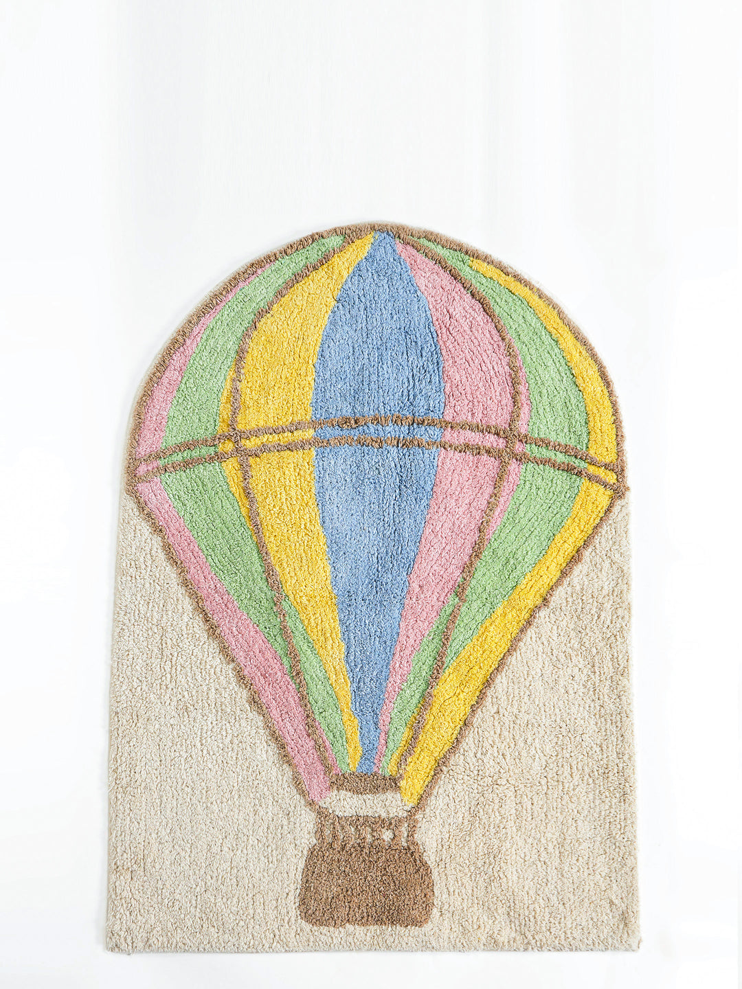 Up & Away Balloon Tufted Nursery Floor Mat