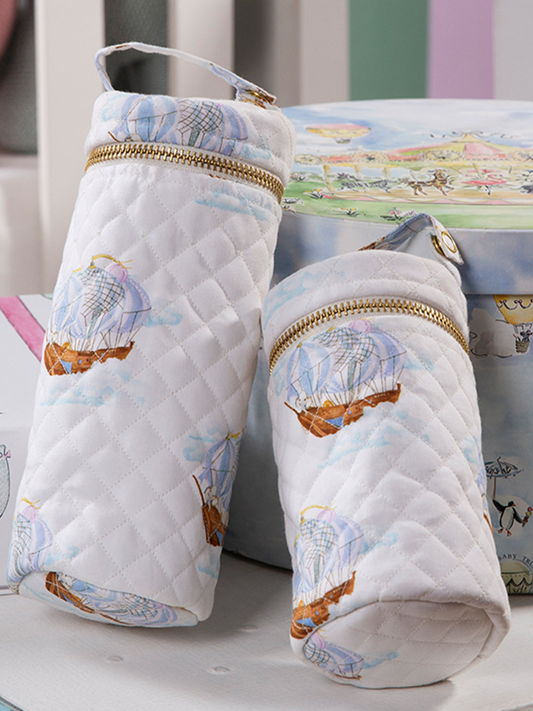 BABY & TODDLER BOTTLE COVER SET:ELE'S EXPEDITION SET OF 2