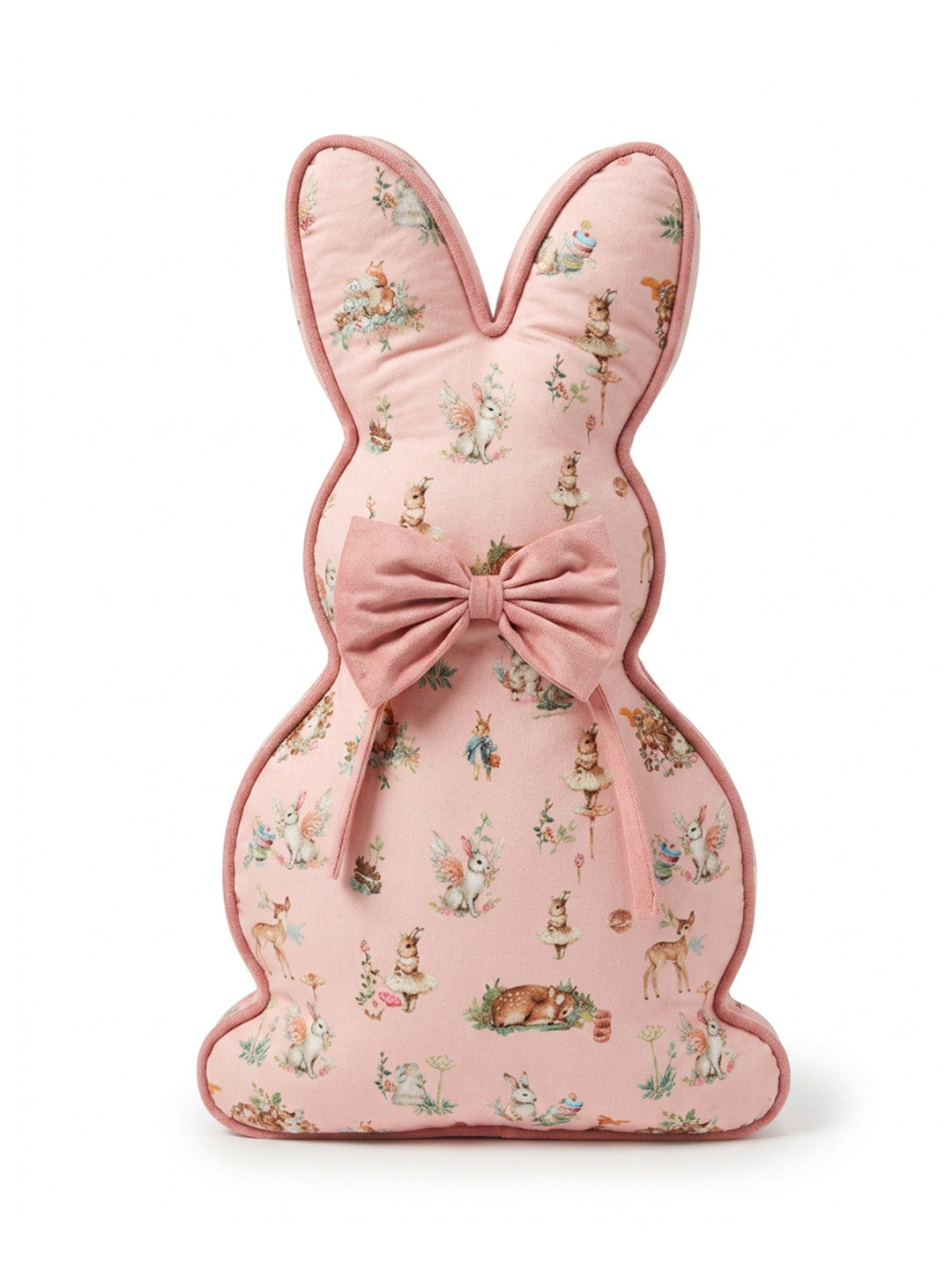 Kid's Cotton Pillow - Blush Bunny