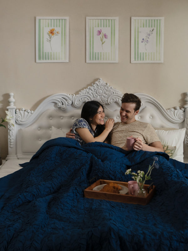 Indigo Allweather King Quilt