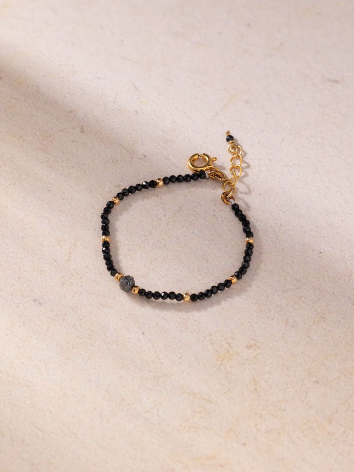 Black Diamond Sterling Silver - Evil Eye Baby Bracelet