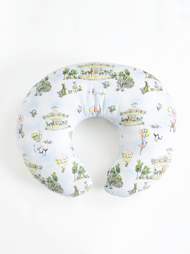 Baby Feeding Pillow - Carnival Carousel