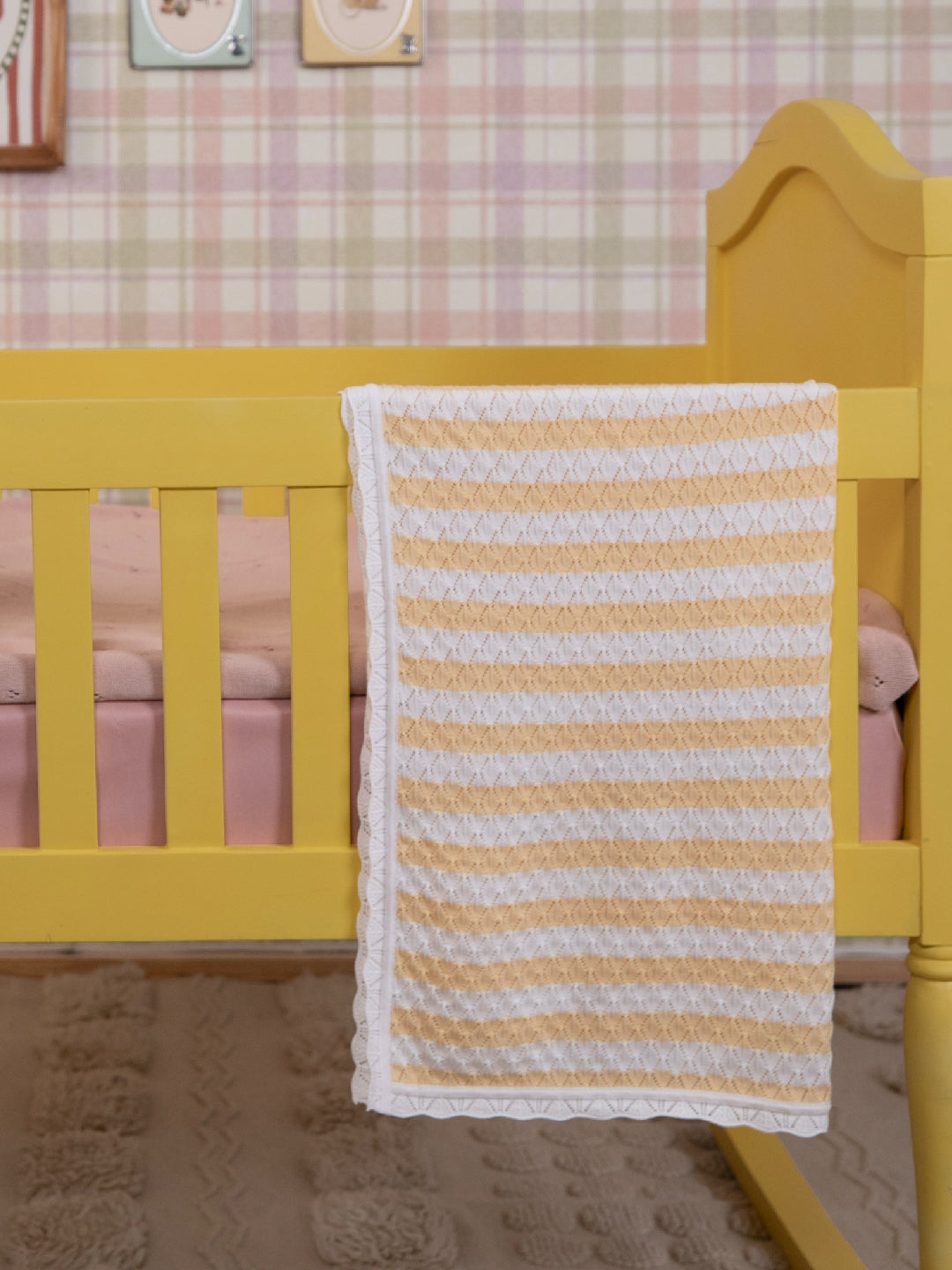 Sunbeam Stripe Baby Blanket
